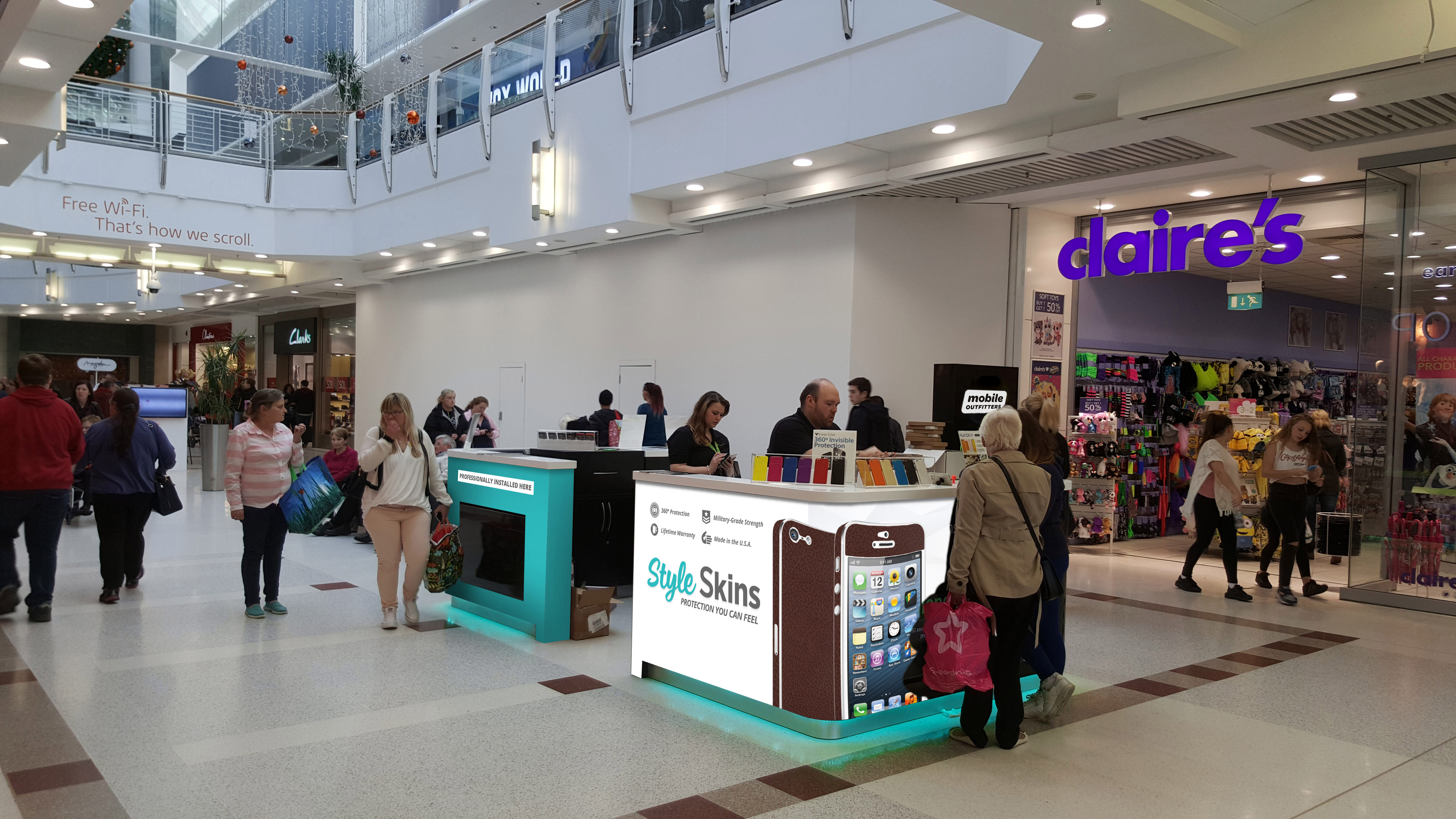 A Day in the Life of a Mobile Outfitters Kiosk Owner Mobile Outfitters